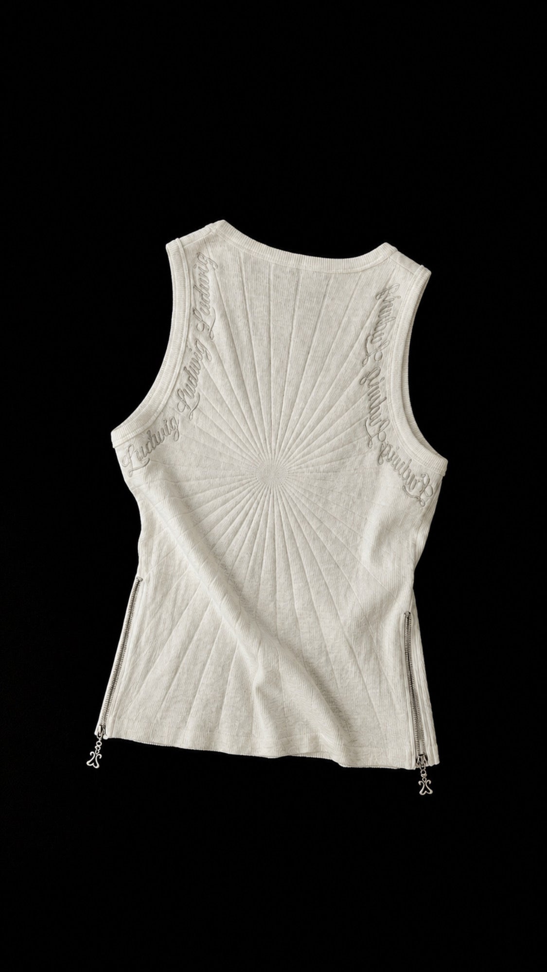 Sculpt Tank Top-Crème Vanilla