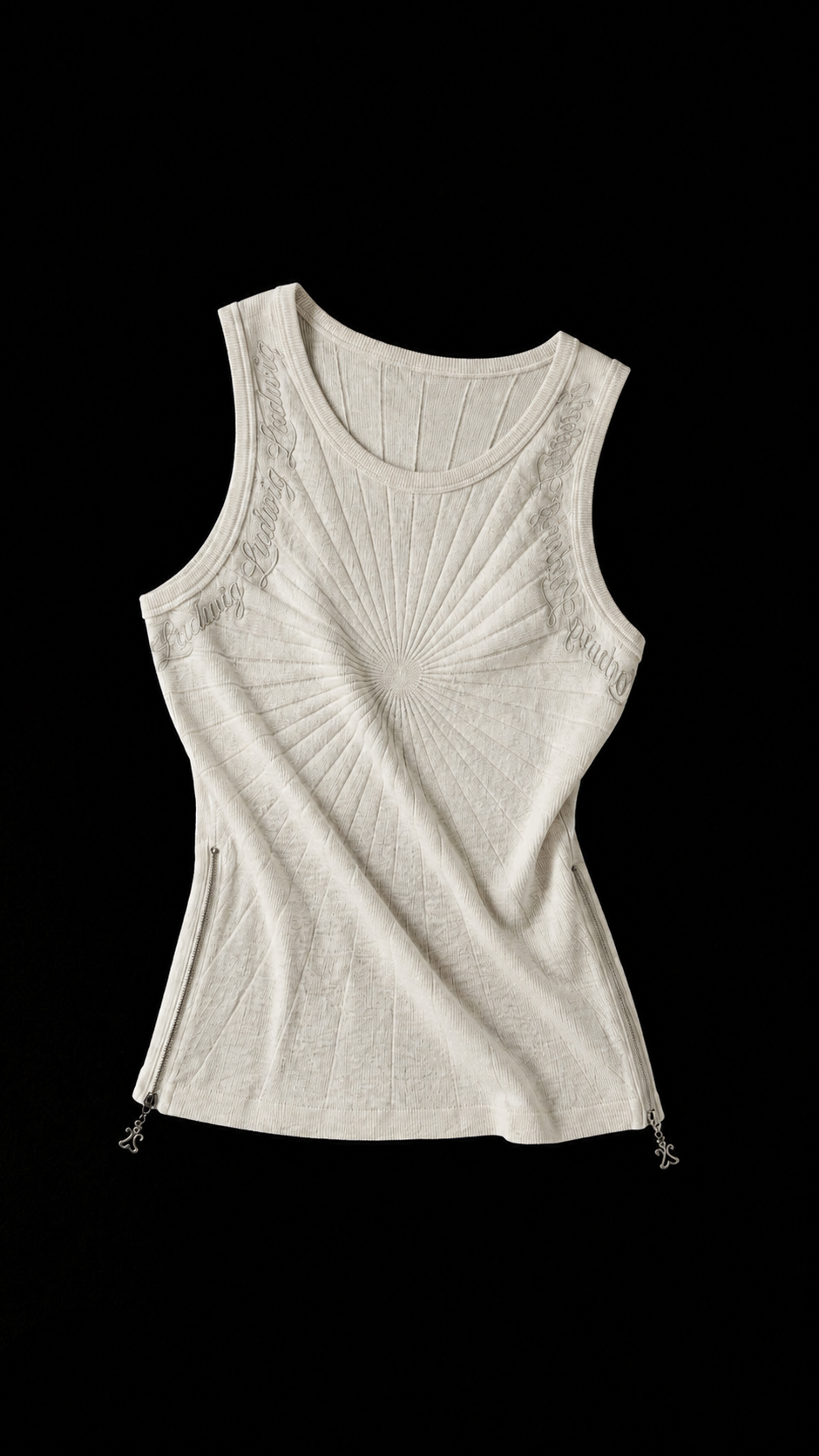 Sculpt Tank Top-Crème Vanilla