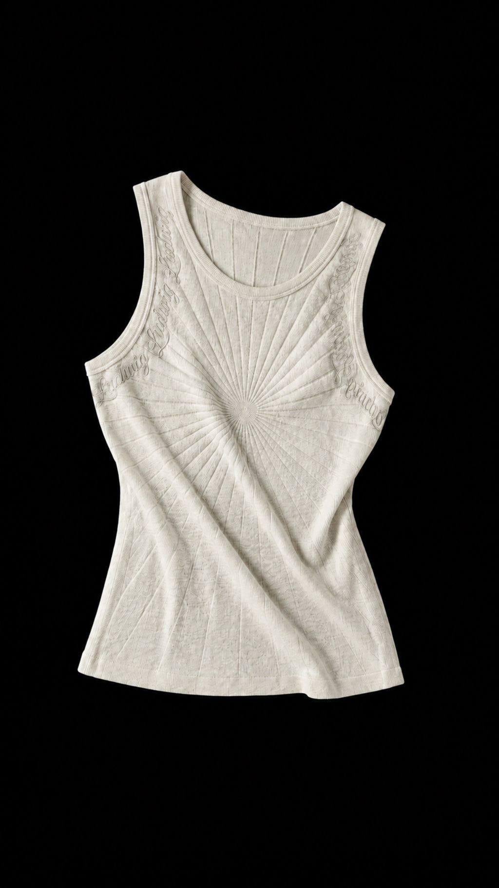 Sculpt Tank Top Vanilla Cream 