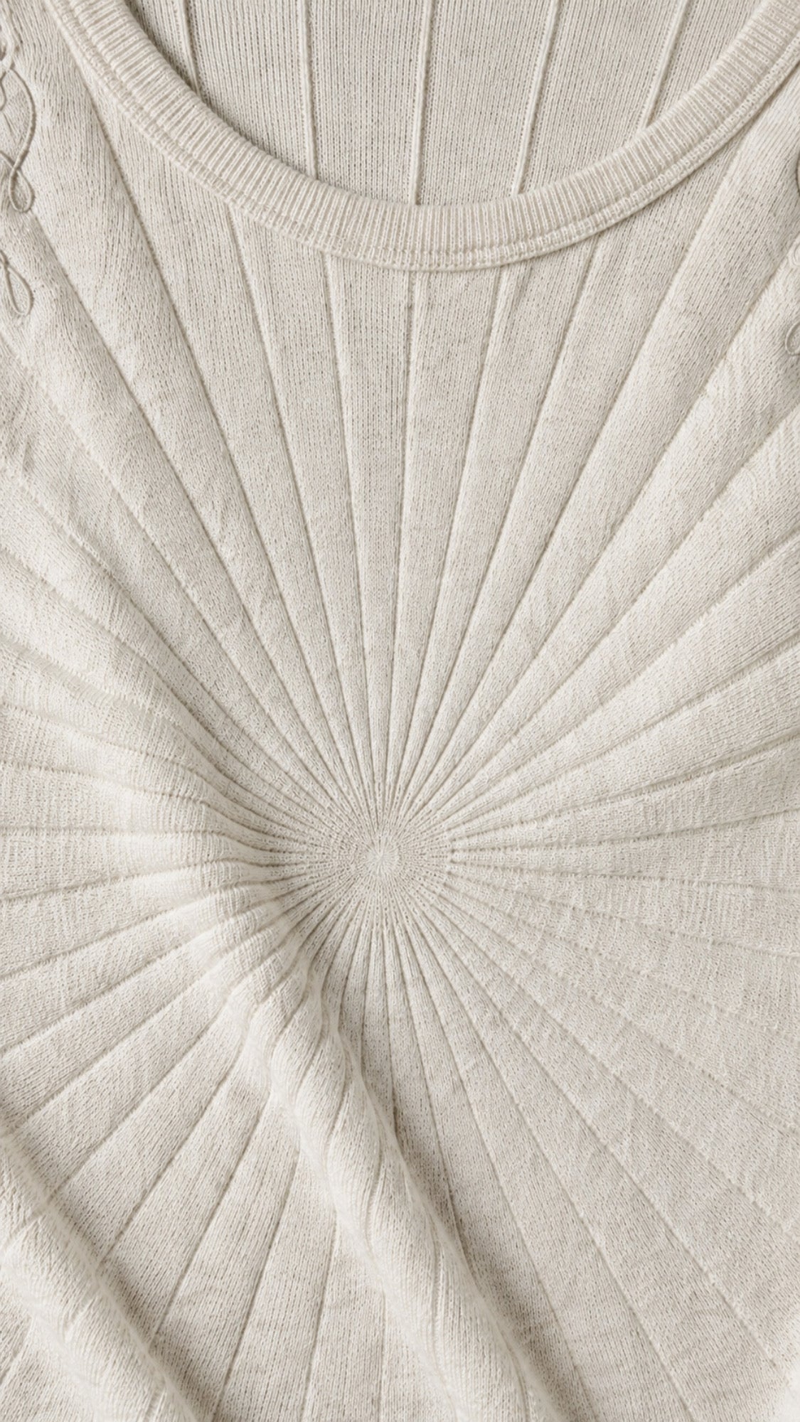 Sculpt Tank Top Vanilla Cream 