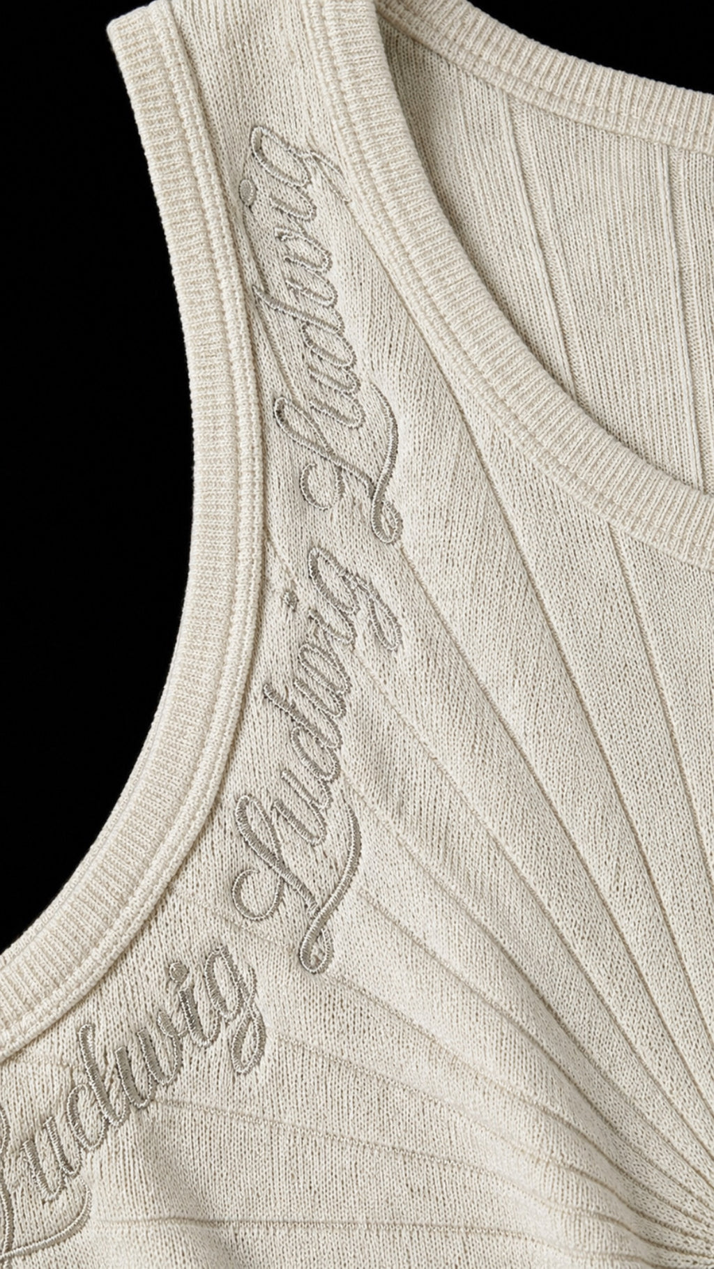 Sculpt Tank Top-Crème Vanilla